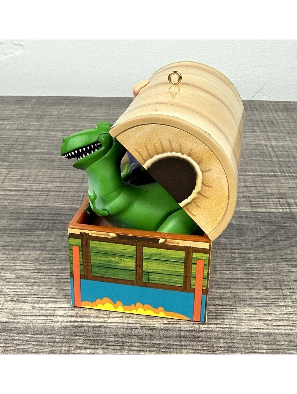Hallmark 2009 Disney Pixar Toy Story Time to Play Ornament Woody Buzz Rex No Box
